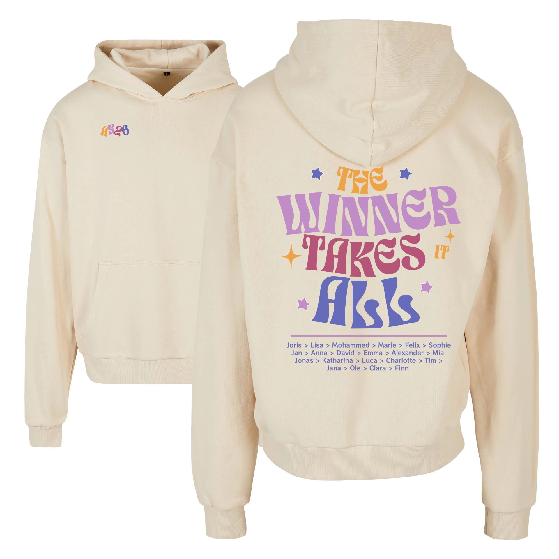 Abschlussmotiv „The Winner“