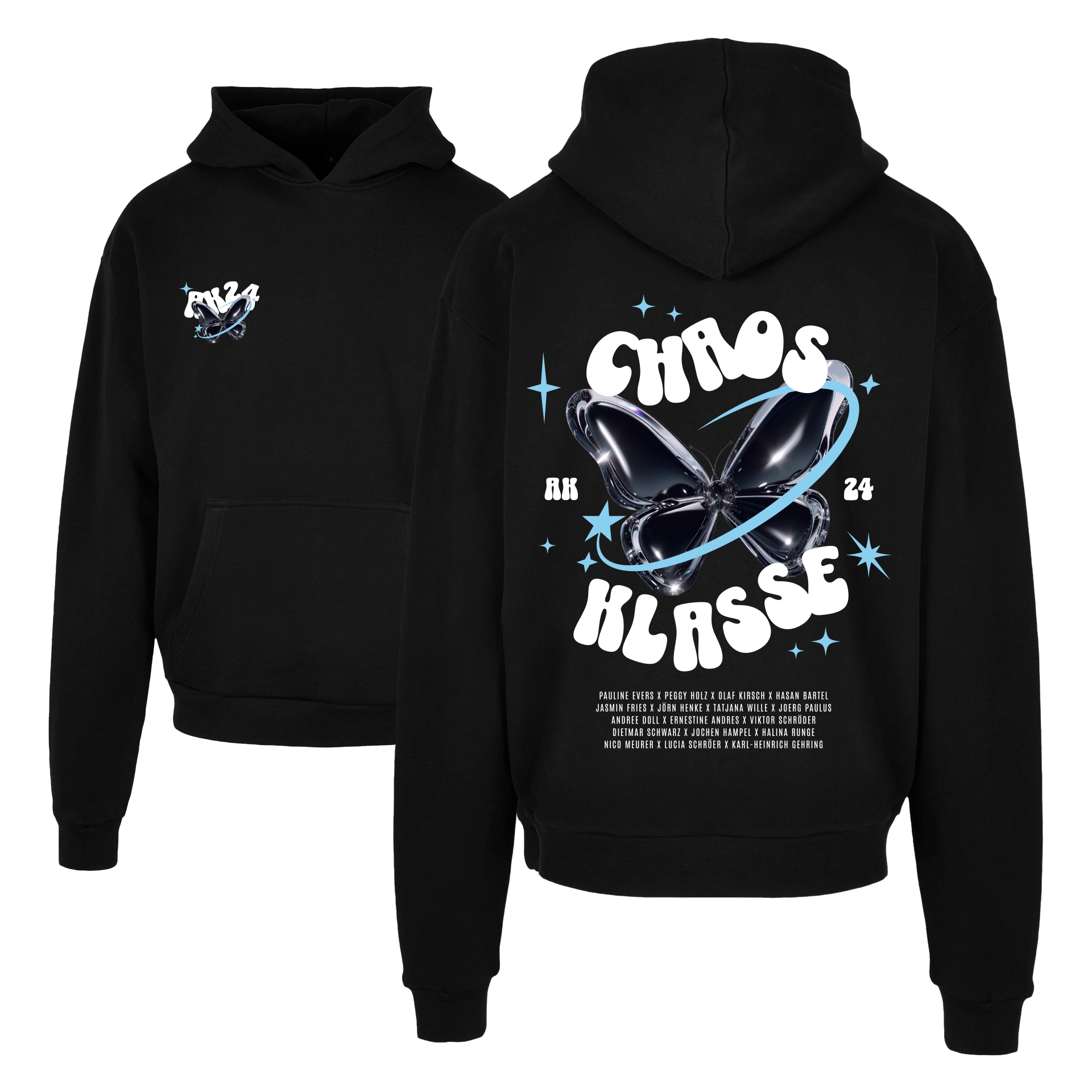 Abschlussmotiv „Chrome Butterfly – Die Chaos Klasse“