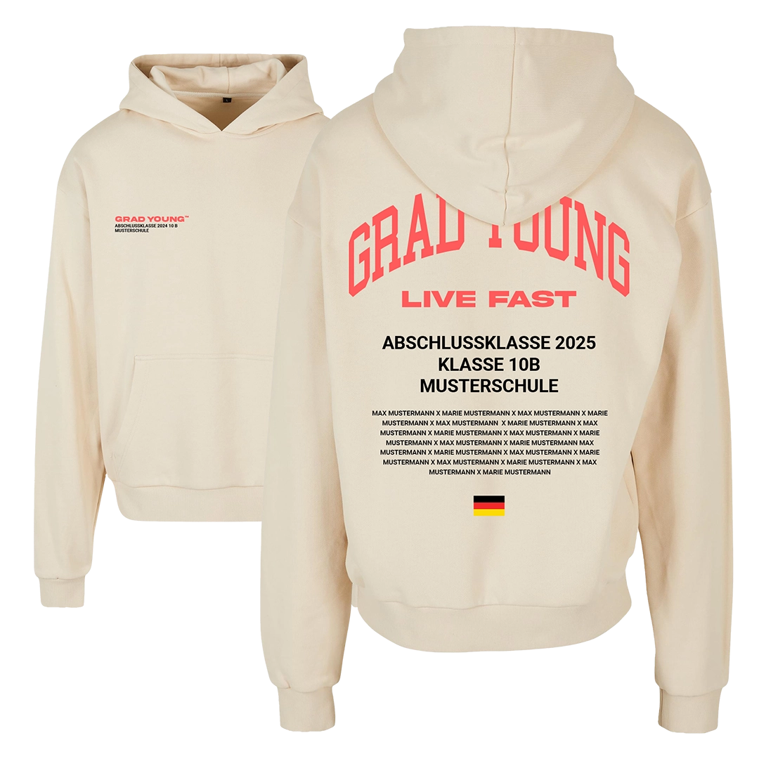 Abschlussmotiv „Grad Young – Live Fast“