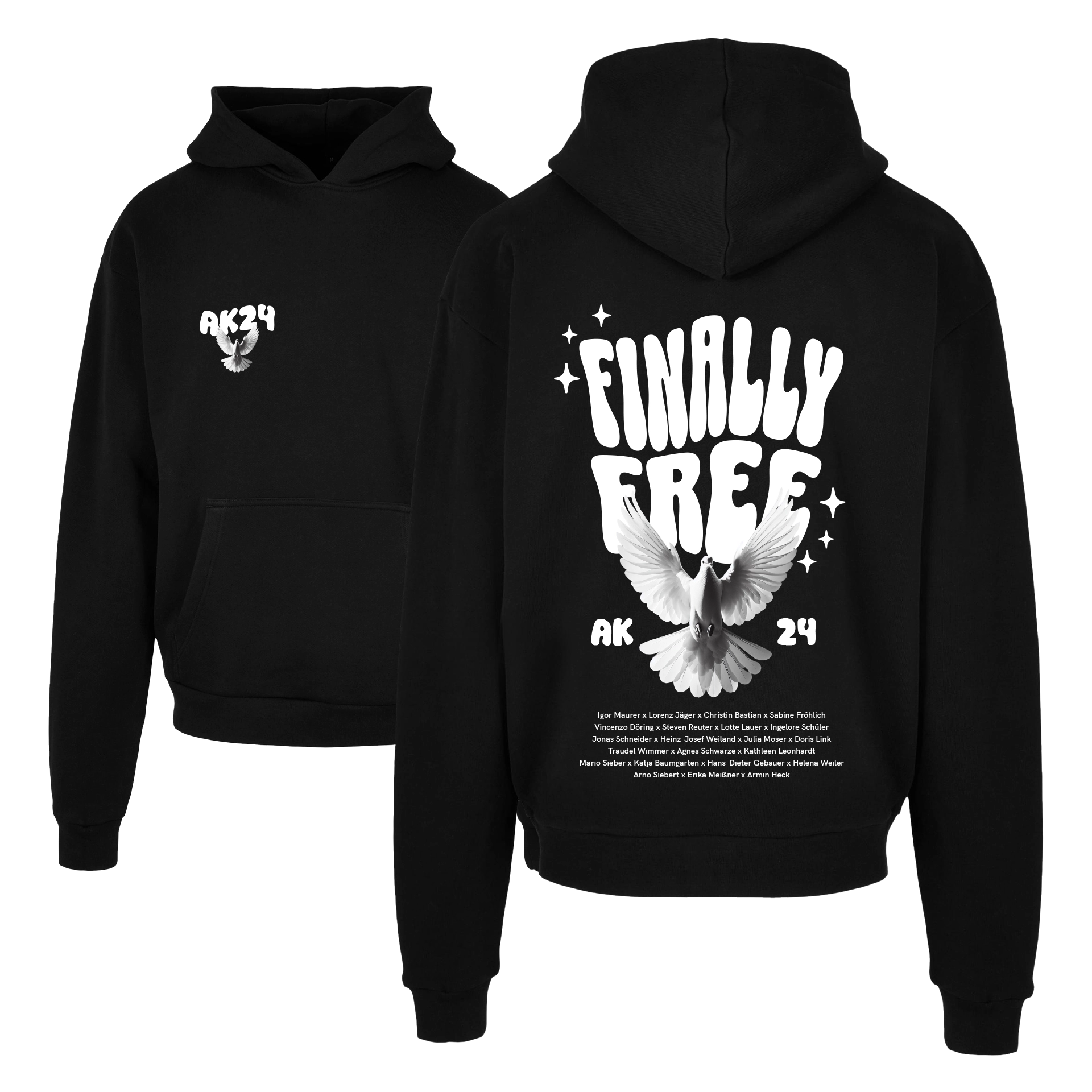 Abschlussmotiv „Finally Free Taube“