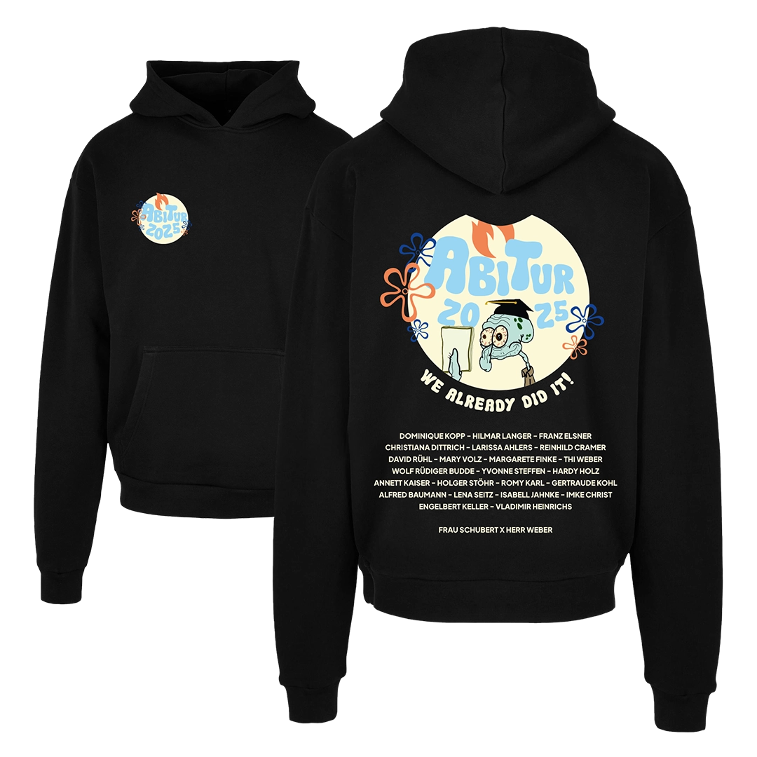 Abschlussmotiv „We did it! Thaddäus“