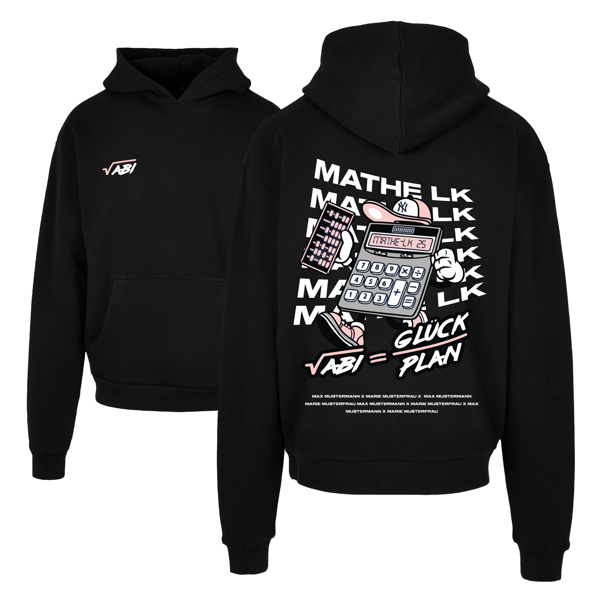 Abschlussmotiv „Taschenrechner Mathe LK“