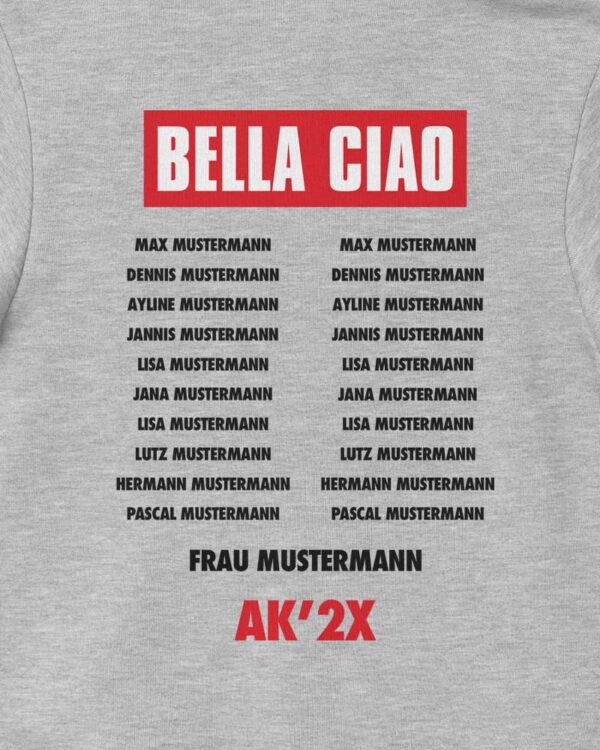 Abschlussmotiv "Bella Ciao v2" Rückseite