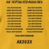 Abschlussmotiv "Versuchskaninchen-Skelett" Rückseite