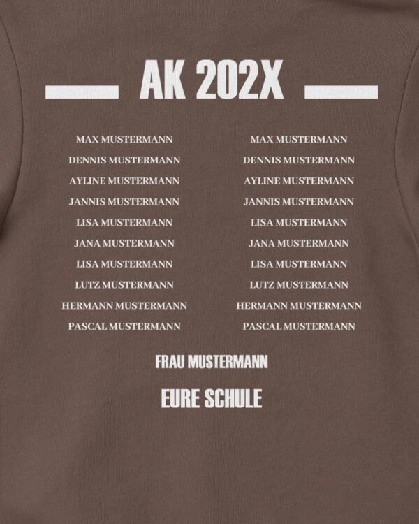 Abschlussmotiv "Two Zero Twenty X" Rückseite