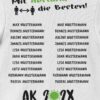 Abschlussmotiv "Abstand - Virus" Rückseite