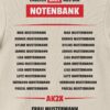 Abschlussmotiv "Notenbank" Rückseite