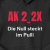 Abschlussmotiv "Die Null steckt im Pulli" Vorderseite