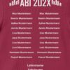 Abschlussmotiv "Abier Banderole" Rückseite