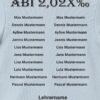 Abschlussmotiv "Meist Dichter als Denker Bar" Rückseite